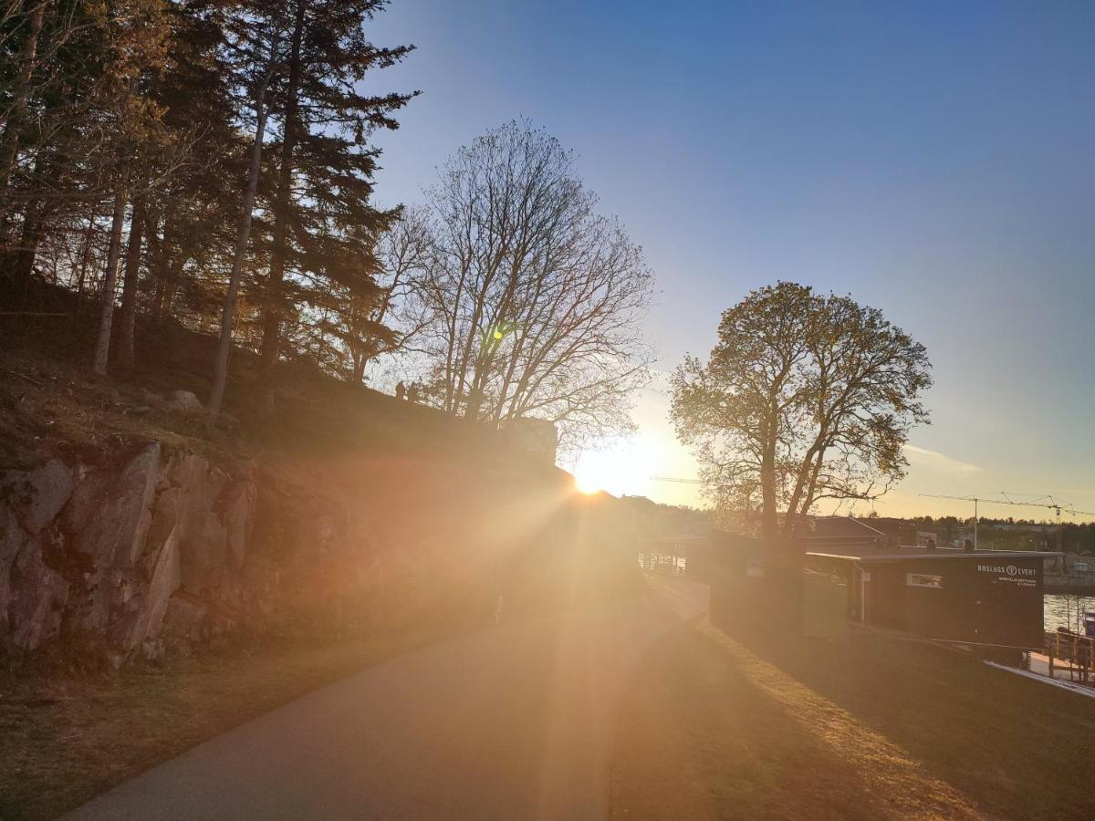 Den Unika Sekelskiftsvaningen. Daire Norrtälje Dış mekan fotoğraf